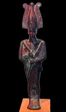 Statuette of the god ancient Egyptian God Osiris