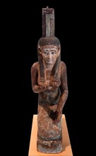 Depiction of the goddess Nephthys. Wood. Late Period (715-332 BC).