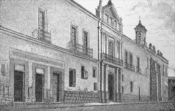 University of Mexico 19th century print