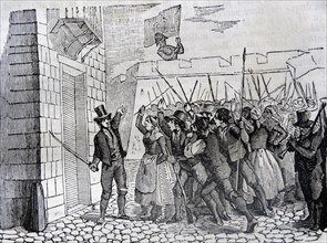 The first wave of uprisings in Santander, in the war on Napoleon in Spain 1809