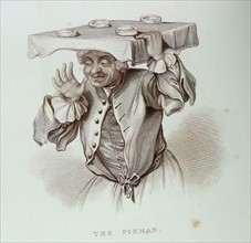 The pie man 1754 Engraving by William Hogarth