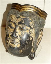 Wooden Bodhisattva Mask
