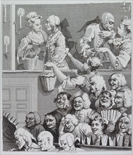 The Laughing Audience, Engraving by William Hogarth