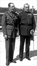 Alfonso XIII, King of Spain, and general Primo de Rivera 1923