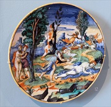 Dish depicting Aeson and Medea