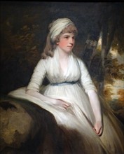 Catherine Cussans (1753-1834) Oil on Canvas, c1790 by John Hoppner (1758-1810)