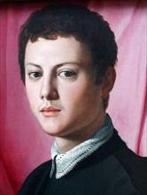 Portrait of a Young Man c1550-5 by Agnolo Bronzino (1503-1572)