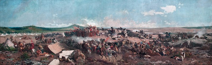 The Battle of Tetouan' by Mariano Fortuny