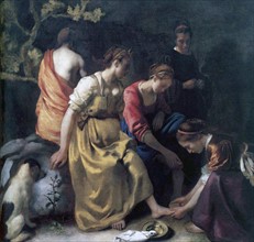 Diana and her Companions' by Johannes Vermeer