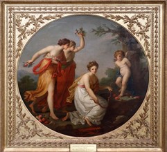 The Disarming of Cupid' by Angelica Kauffmann