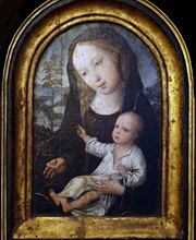 Madonna and Child by Master of the legend of the Magdalene