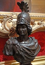 Bronze bust of Alexander the Great by François Girardon