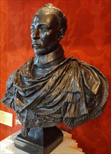 Bronze bust of Charles IX by Germain Pilon