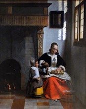 A Boy Bringing Bread' by Pieter de Hooch