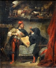Delacroix, Faust and Mephistopheles