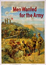 World War One US Army Recruitment poster by Michael P. Whelan