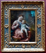 The Madonna and the Basket' by Antonio da Correggio
