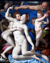 Bronzino, An Allegory with Venus and Cupid