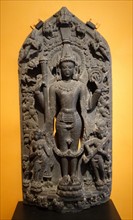 Stela depicting Vishnu from Bihar