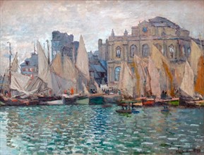 The Museum at Le Havre' by Claude Monet