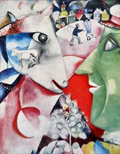 I and the Village' by Marc Chagall