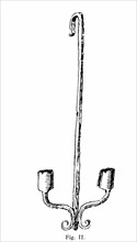 Illustration of a 16th Century candle pendant
