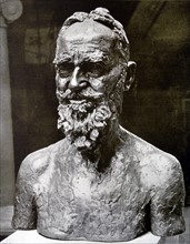 Head in Bronze by Jacob Epstein
