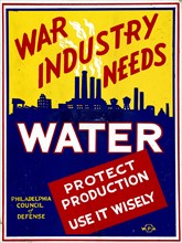 Federal Art Project World war two propaganda poster