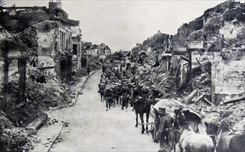 World war One: Bapaume in France was occupied by the Germans