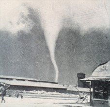 Photograph of a tornado at Ellis