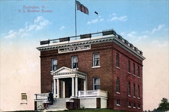 The U.S. Weather Bureau Building at Burlington