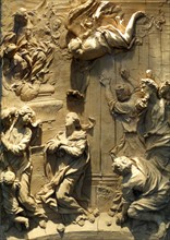 The Martyrdom of Saint Emerentiana' by Ercole Ferrata