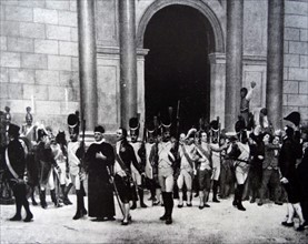Imprisonment of leading opponents to the French authorities in Barcelona