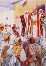 Peter Preaching to the Jews at Pentecost