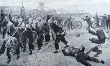 A scene from the First Sino-Japanese War