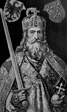 Portrait of King Charlemagne