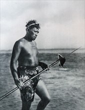 Island fisherman from The Tuamotus