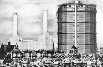 Battersea Power Station and Gas Holder