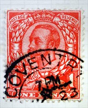 British Penny stamp