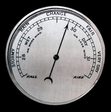barometer is a scientific instrument used in meteorology
