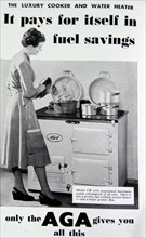 Advert for a 1950's AGA Cooker
