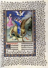 Saint George from the Belles Heures of Jean de France