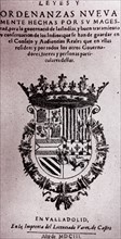 List of new Spanish Laws issued in Castille