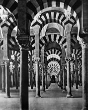 Interior of The Mosque–Cathedral of Córdoba
