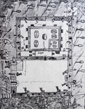 Plan of the Castillo de San Marcos