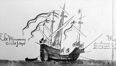 Ship of Sir Francis Drake