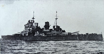 Photograph of the HMS Repulse