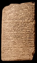 Clay tablet letter from Tushratta, King of Mitanni, to Amenophis III, King of Egypt