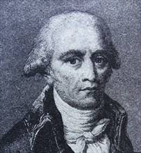 Portrait of Jean-Baptiste Lamarck