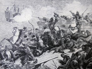 The repulse of the Mongol Armada